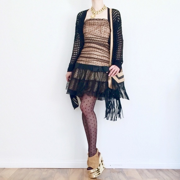 J. J. WINTERS Chevron Fringe Tassel Crossbody Bag - Picture 8 of 8